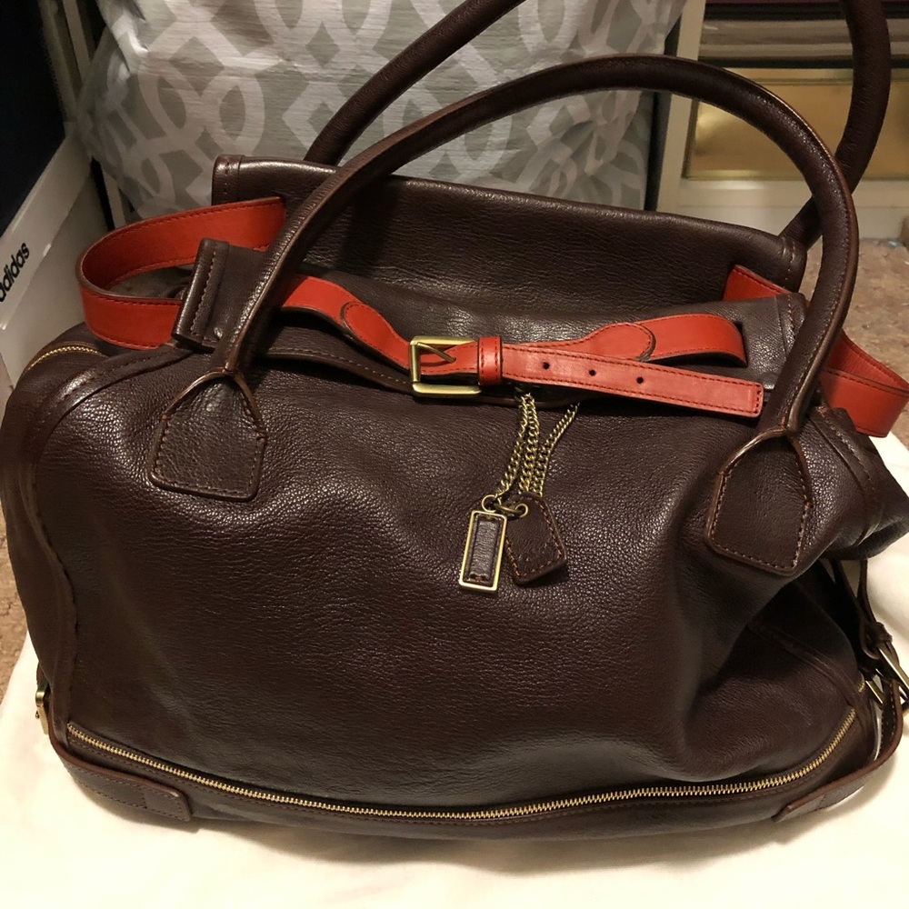 SOLD ON ANOTHER SITE Chloe Marlow Belted Tote